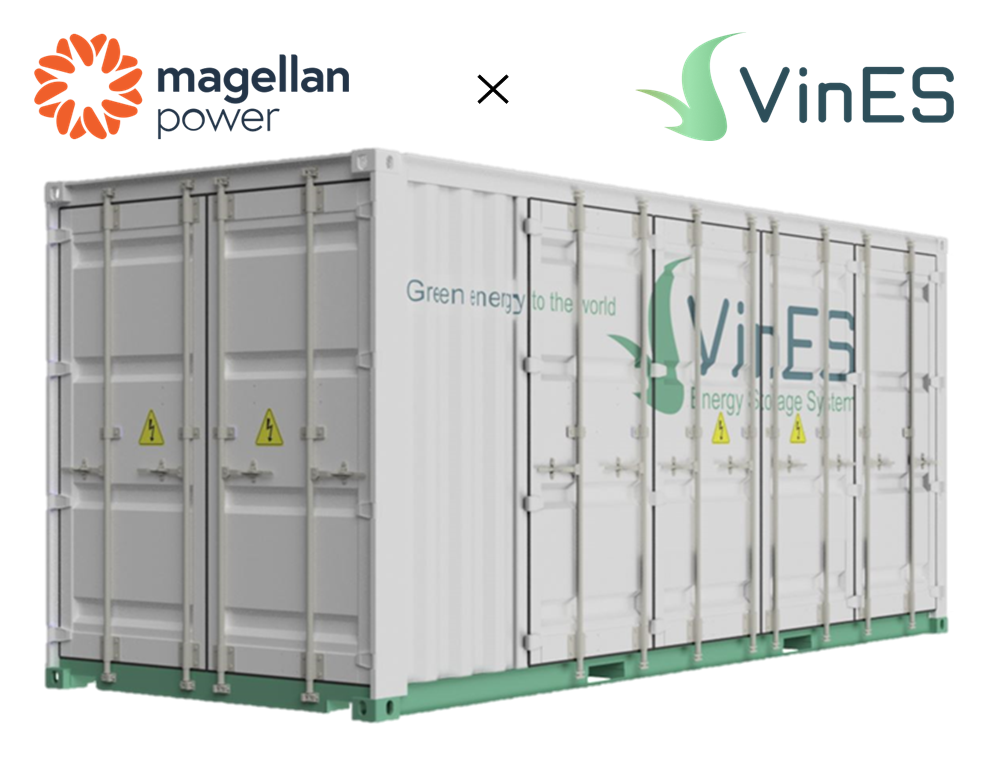 Vines và Magellan power ký Mou đưa giải pháp pin lưu trữ năng lượng vào thị trường